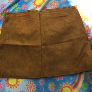suede skirt